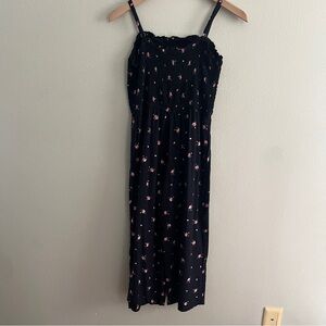 Abercrombie Kids Jumper, Black/Floral, Size 13/14